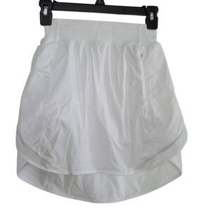 Lululemon Women's Size 2 White Athletic Skort w Pockets